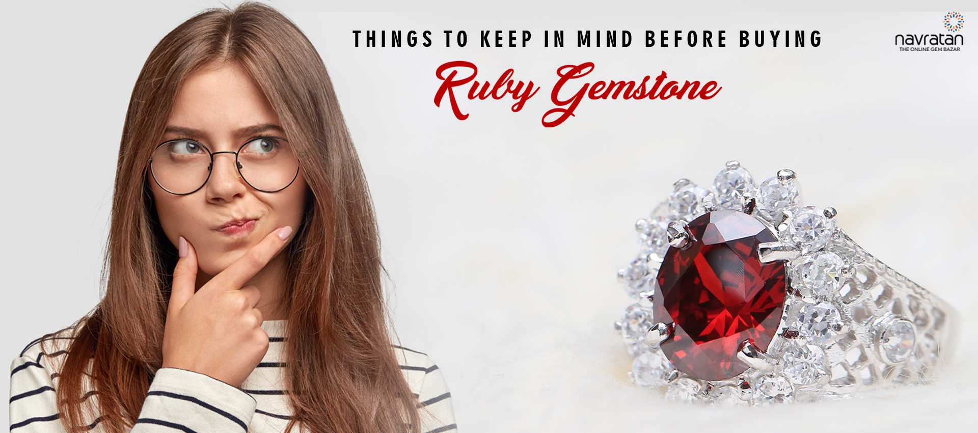 Ring With Certified Ruby Gemstone
