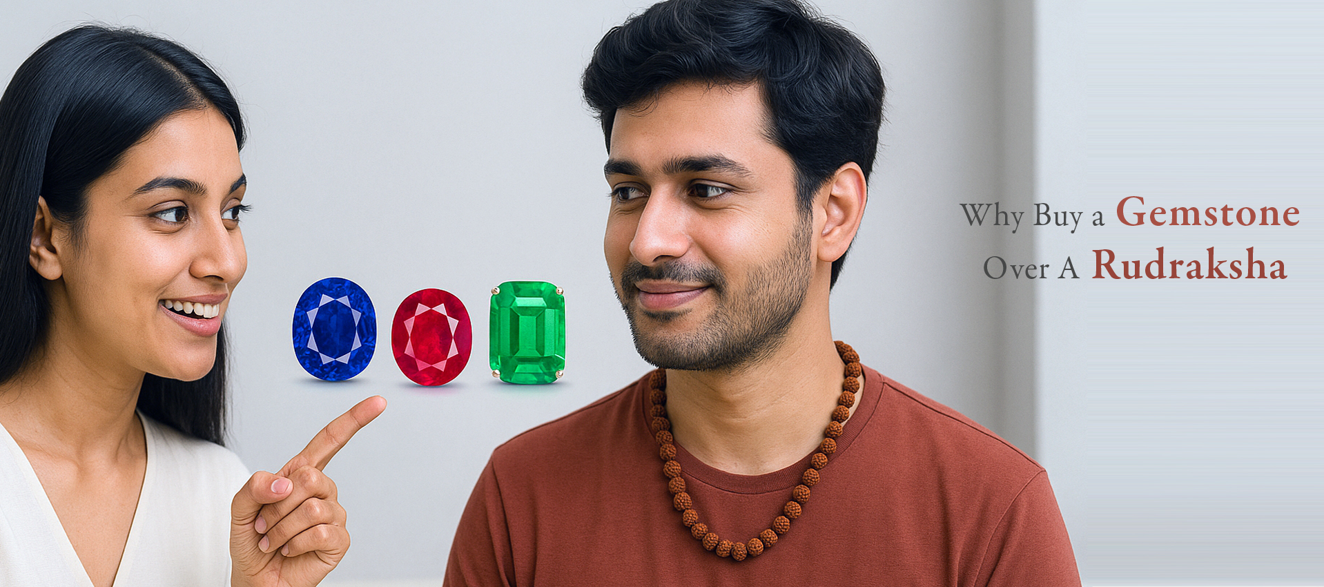 Why Buy a Gemstone Over A Rudraksha?