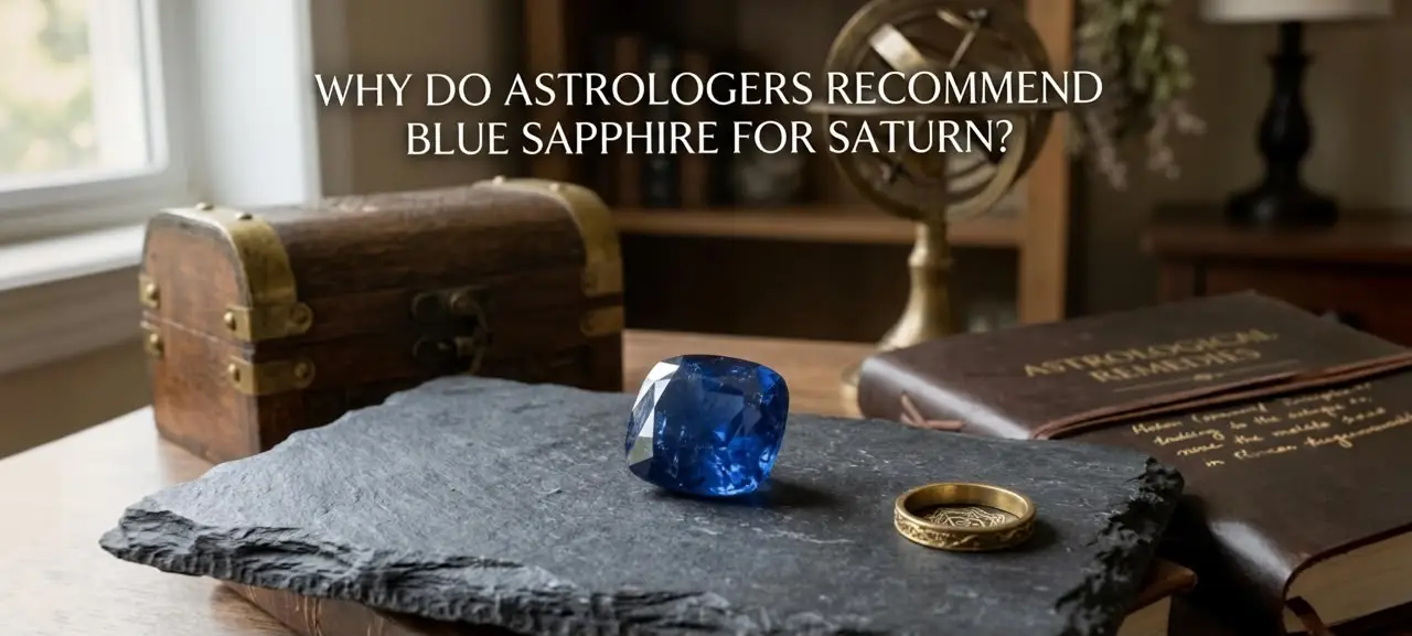 Why Do Astrologers Recommend Blue Sapphire for Saturn?
