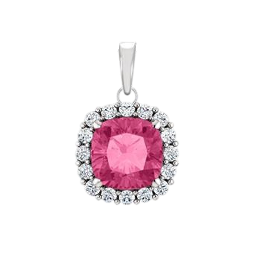 Pink Sapphire Pendant