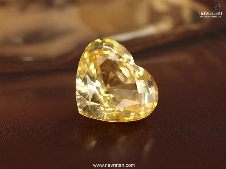 yellow sapphire stone