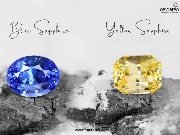 Difference Between Yellow Sapphire and Blue Sapphire