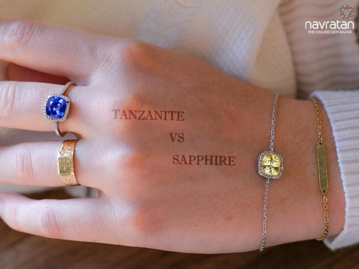 Tanzanite vs. Sapphire