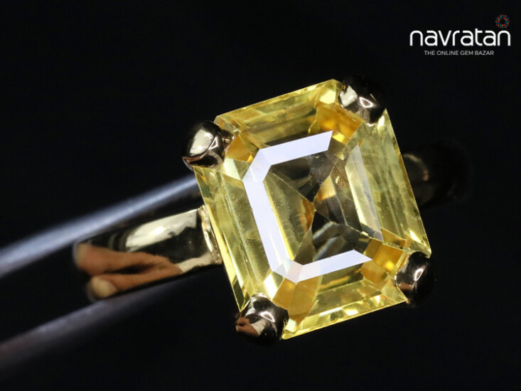 Price of yellow sale sapphire per carat