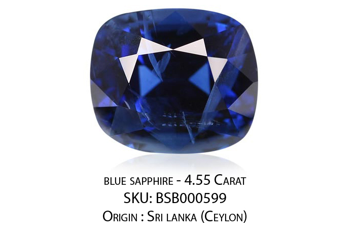 Cost of deals blue sapphire