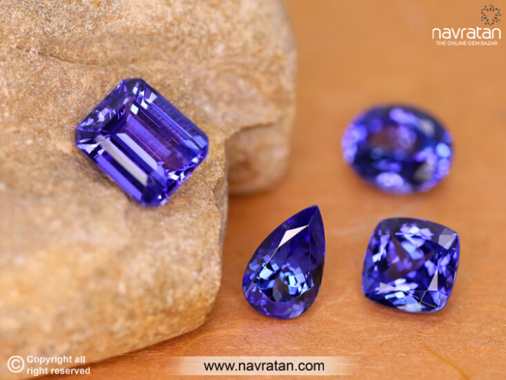 Tanzanite vs. Sapphire: Color