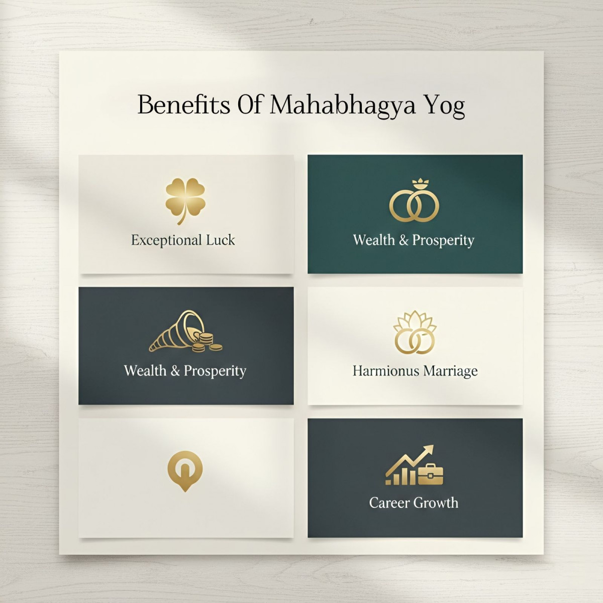 Benefits of Mahabhagya Yog 