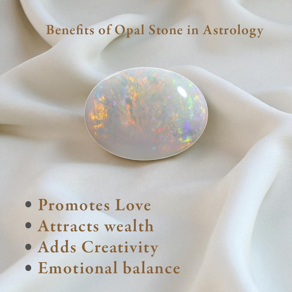 Benefits of Opal stone in astrology