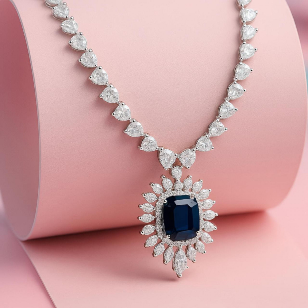 Blue Sapphire Pendant