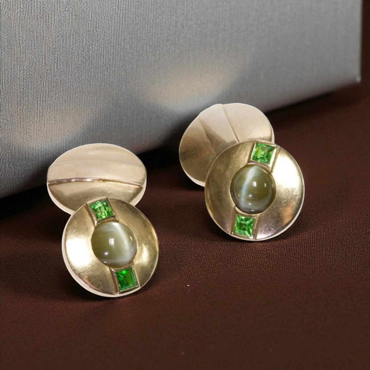 Cat's Eye Cufflinks