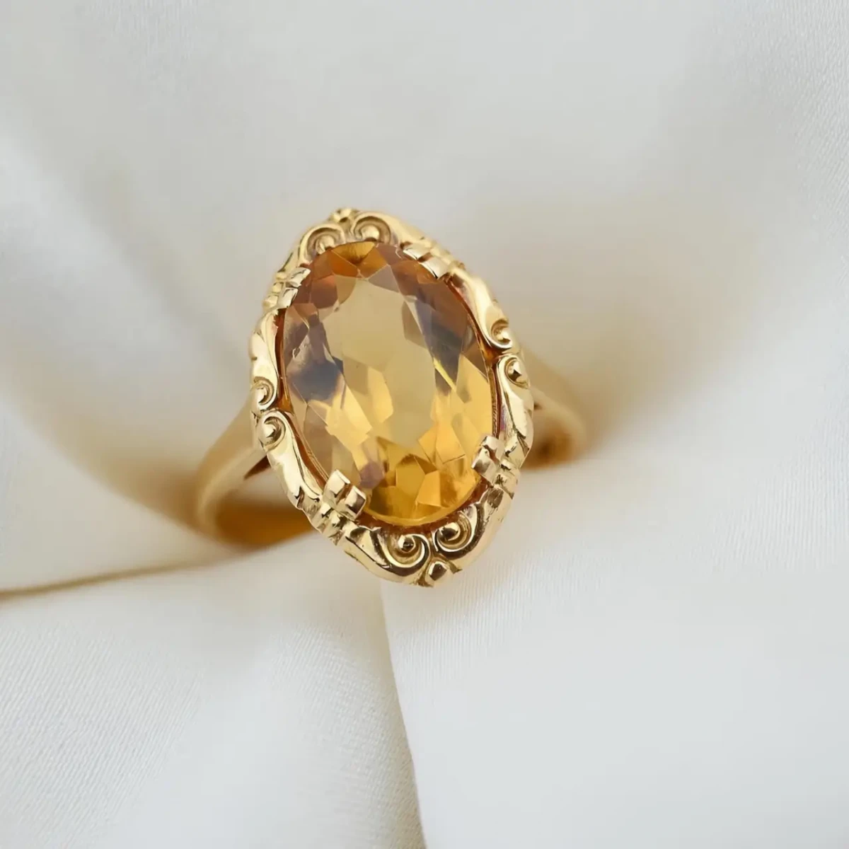 Citrine ring