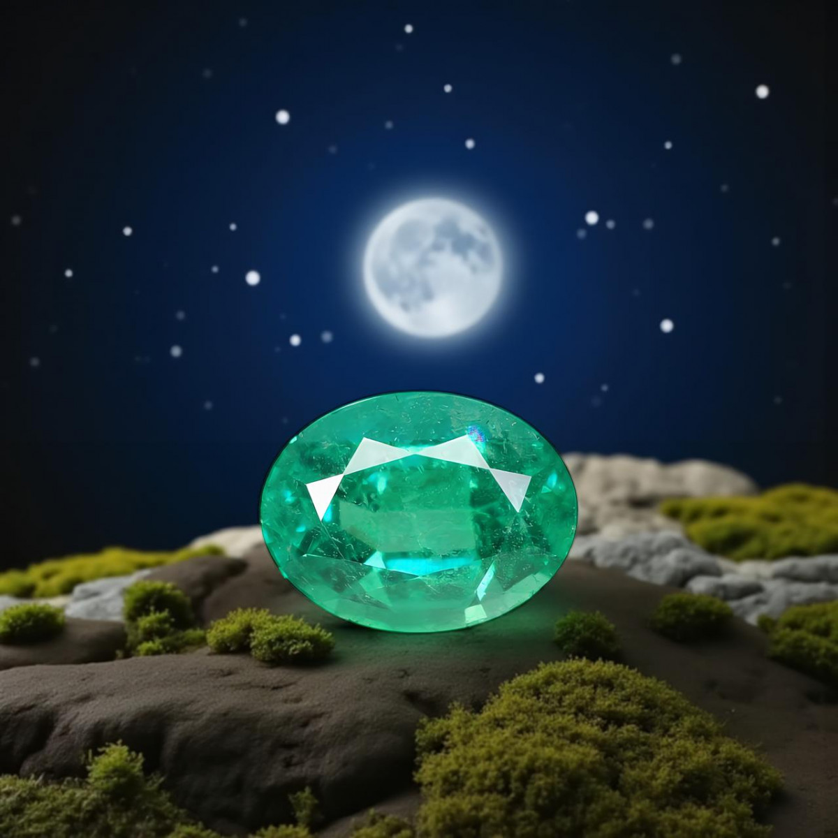 Emerald stone