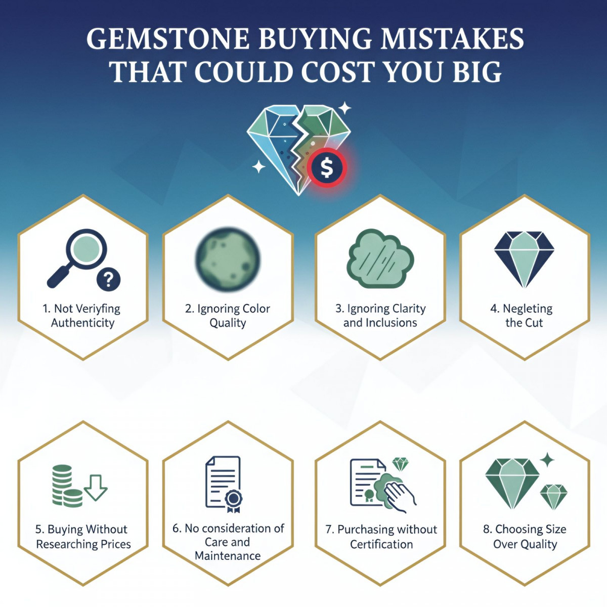 Gemstone Buying Mistakes