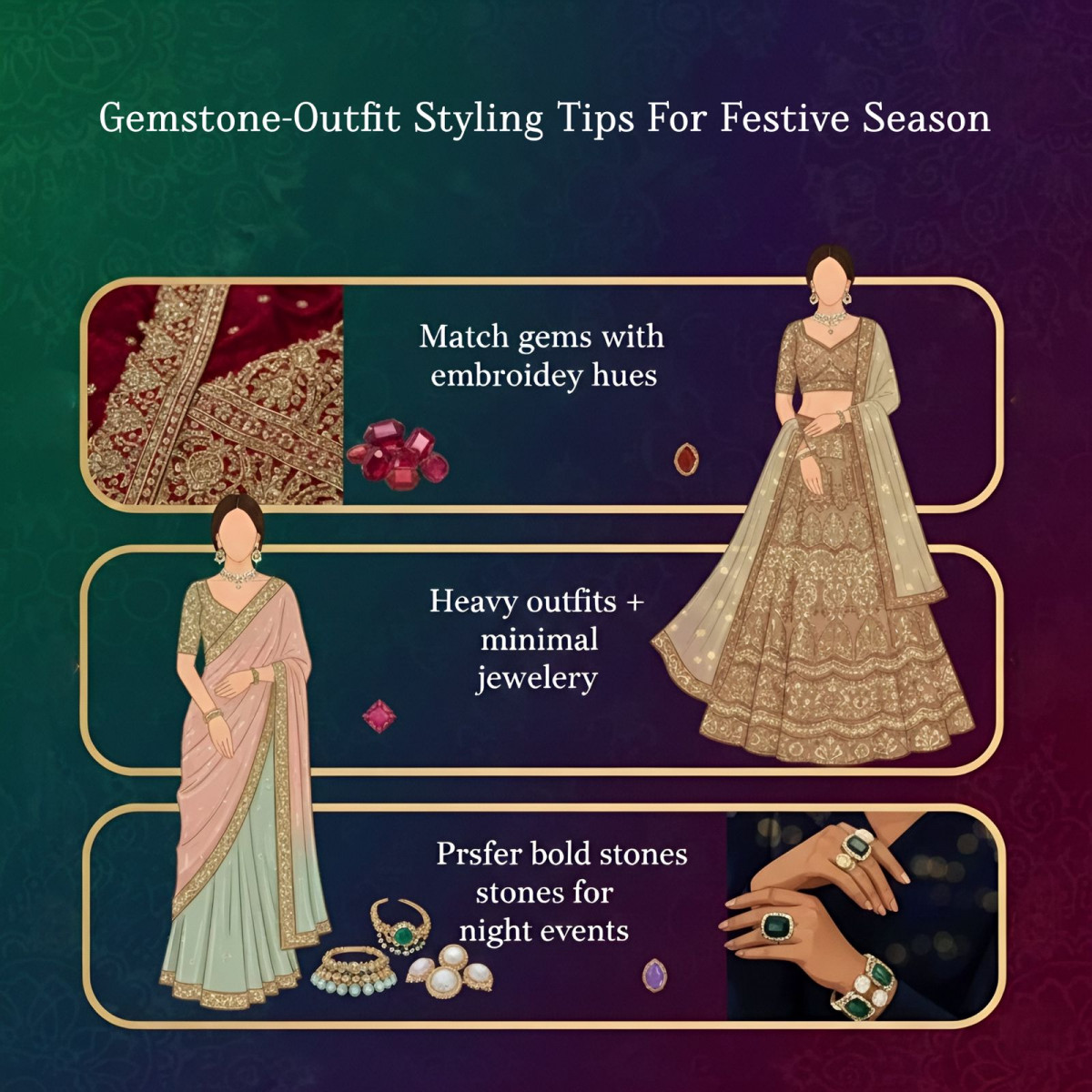 gemstone outfit for festival season