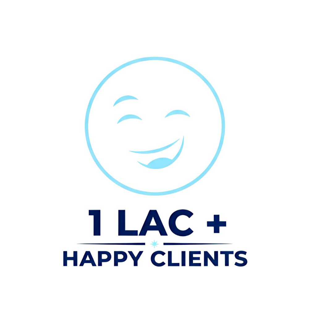 1 LAKH + HAPPY CUSTOMER