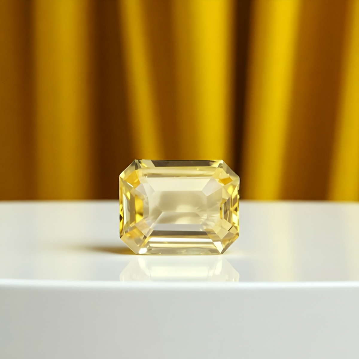 Yellow Sapphire Stone