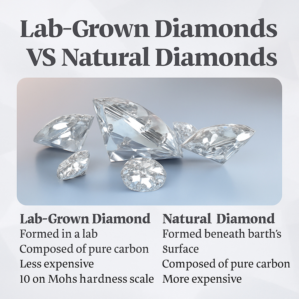 Lab-Grown Diamonds Vs Natural Diamonds