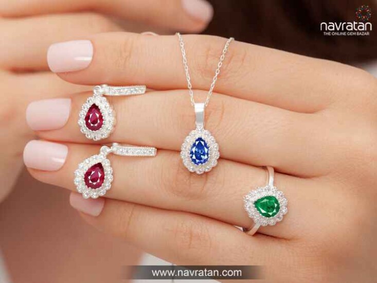 Gemstone jewelry