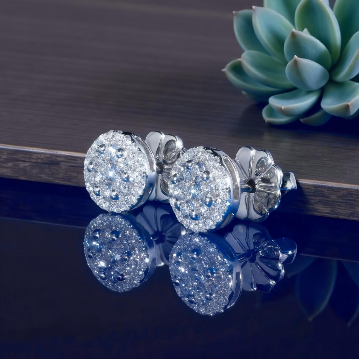 Neelam Diamond Earrings Neelam Diamond Earrings