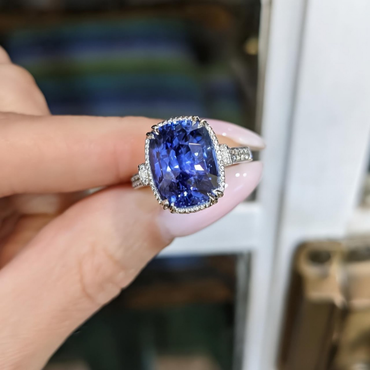 Blue Sapphire Ring
