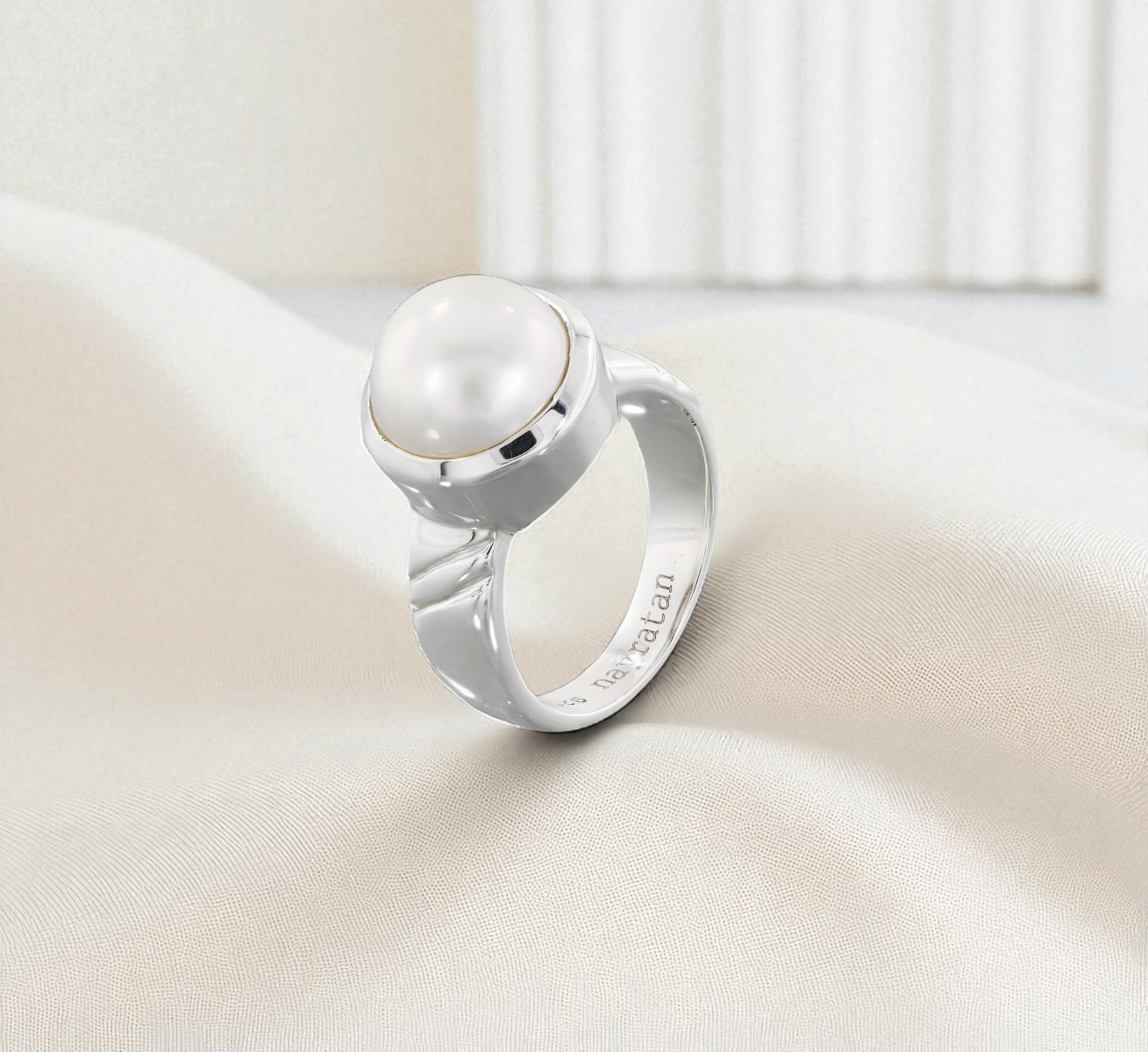 Pearl Stone Ring