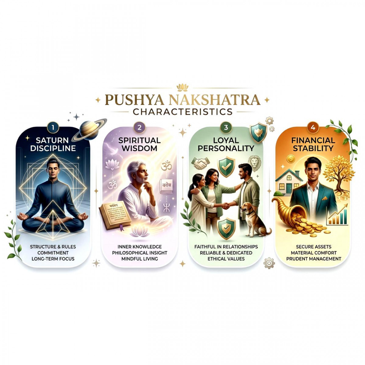 Pushya Nakshtra Characteristics