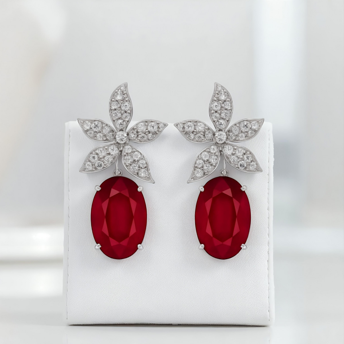 Ruby Earrings