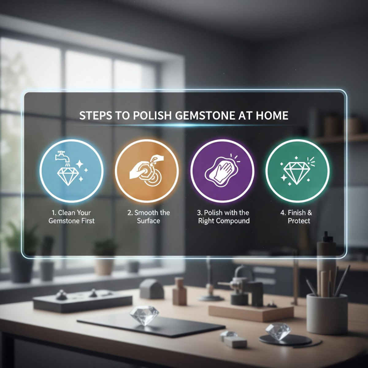 How to Polish Gems at Home A Complete Guide