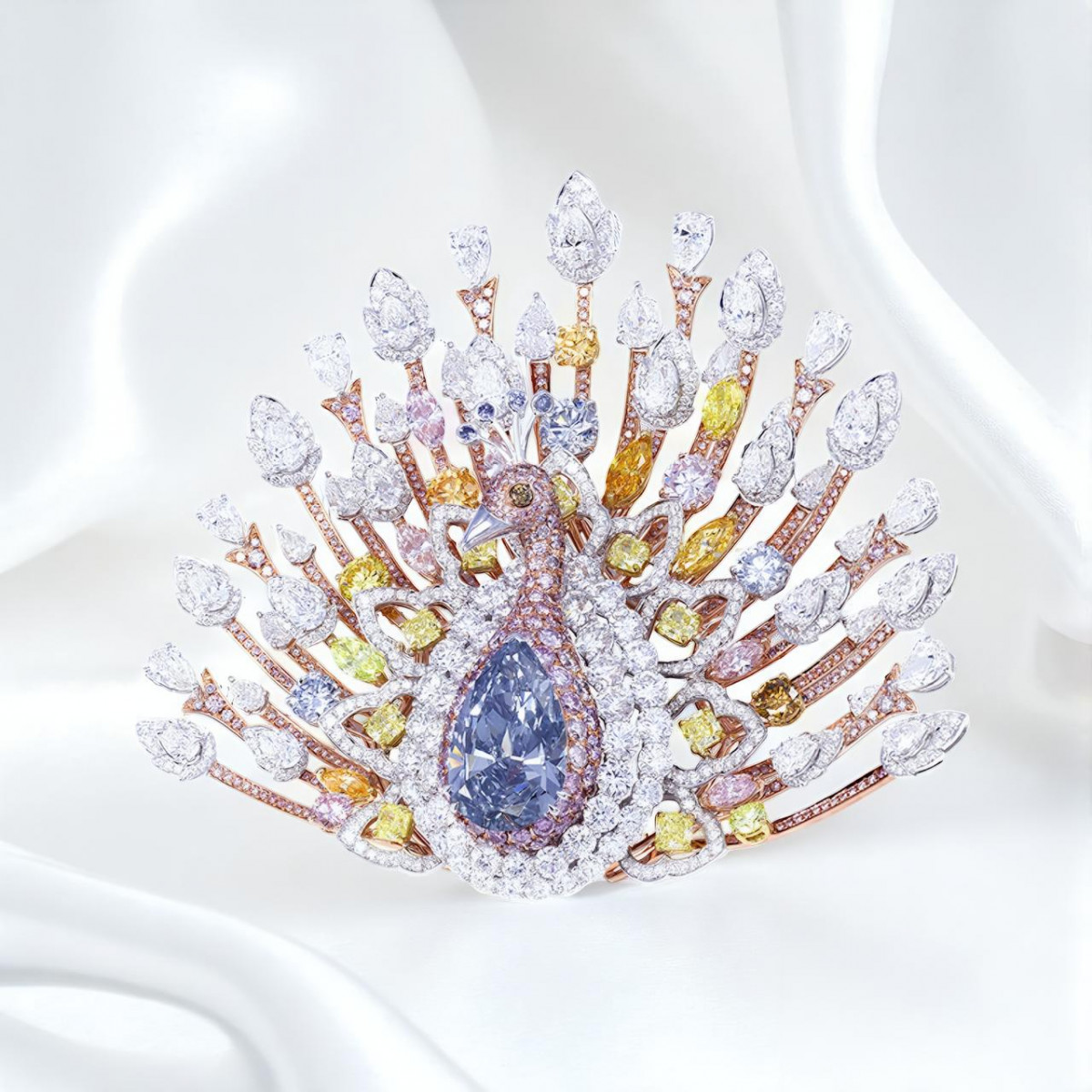 The Peacock Brooch – $100 Million