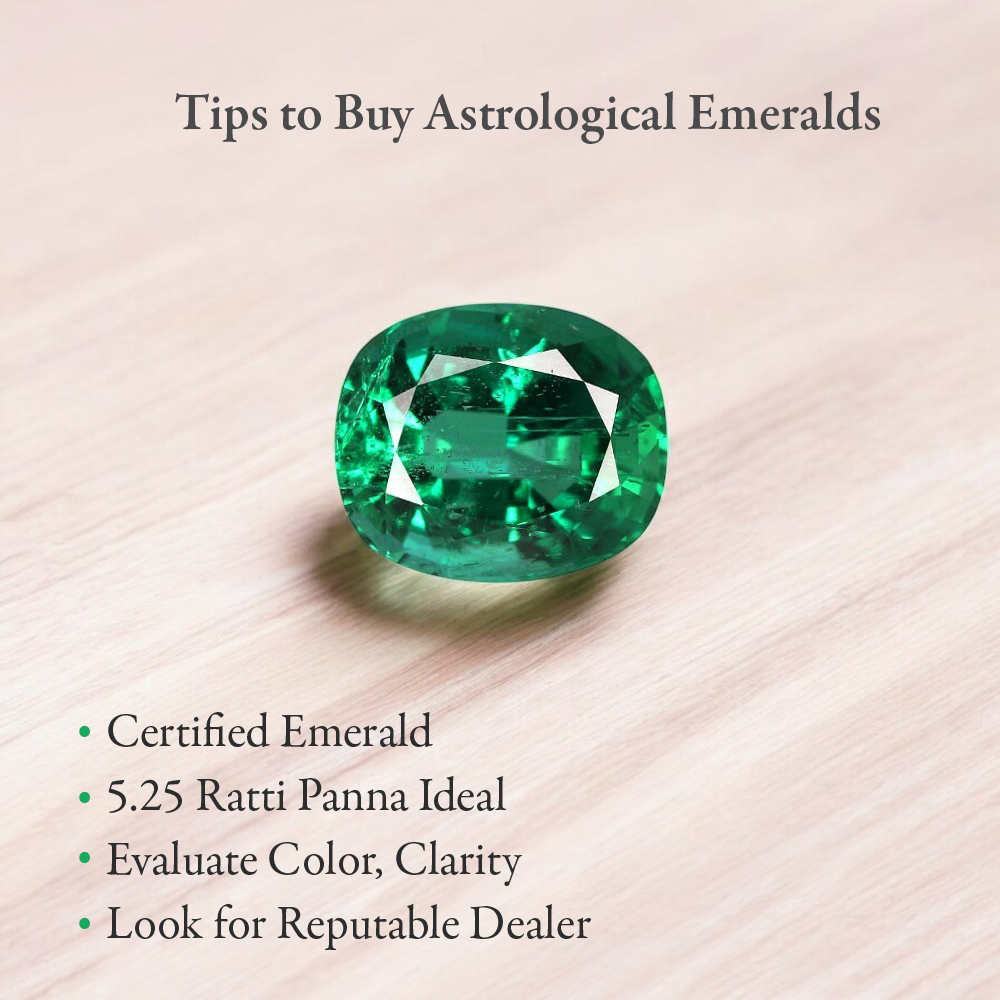 Tips to buy astrological emerald stone