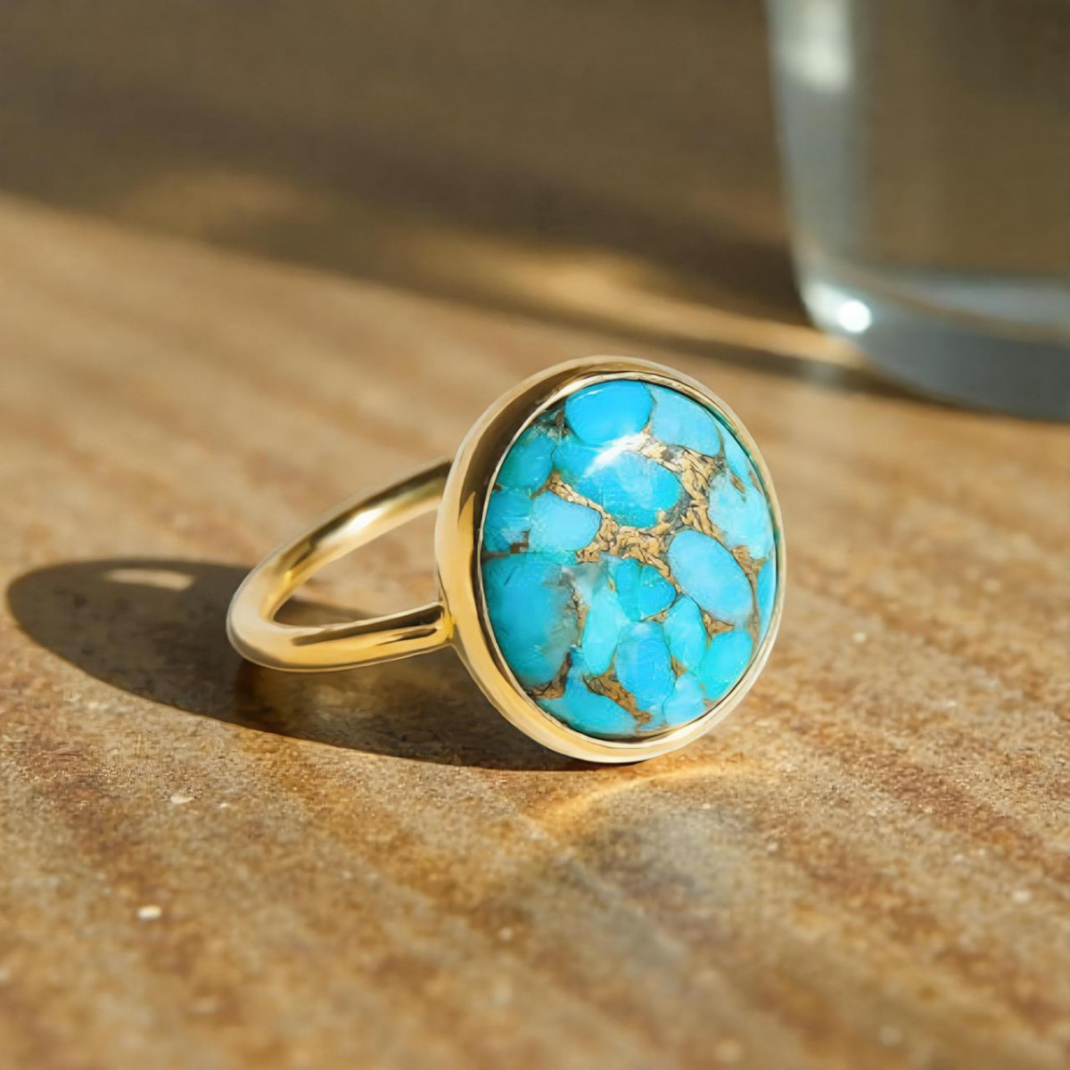 Turquoise Stone Ring