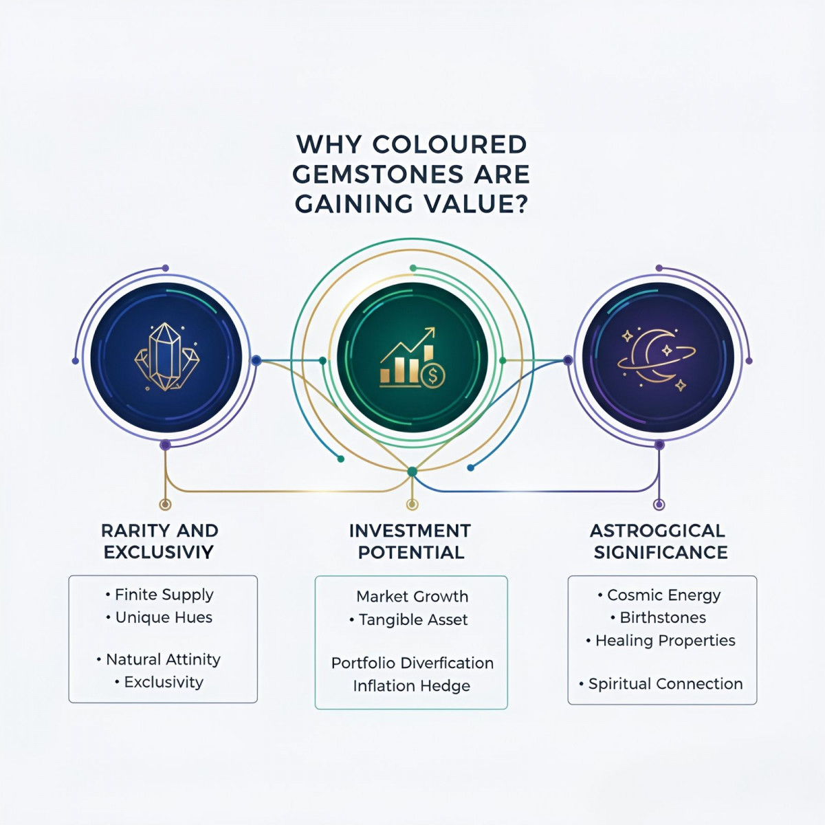 Why coloured gemstone are gaining value
