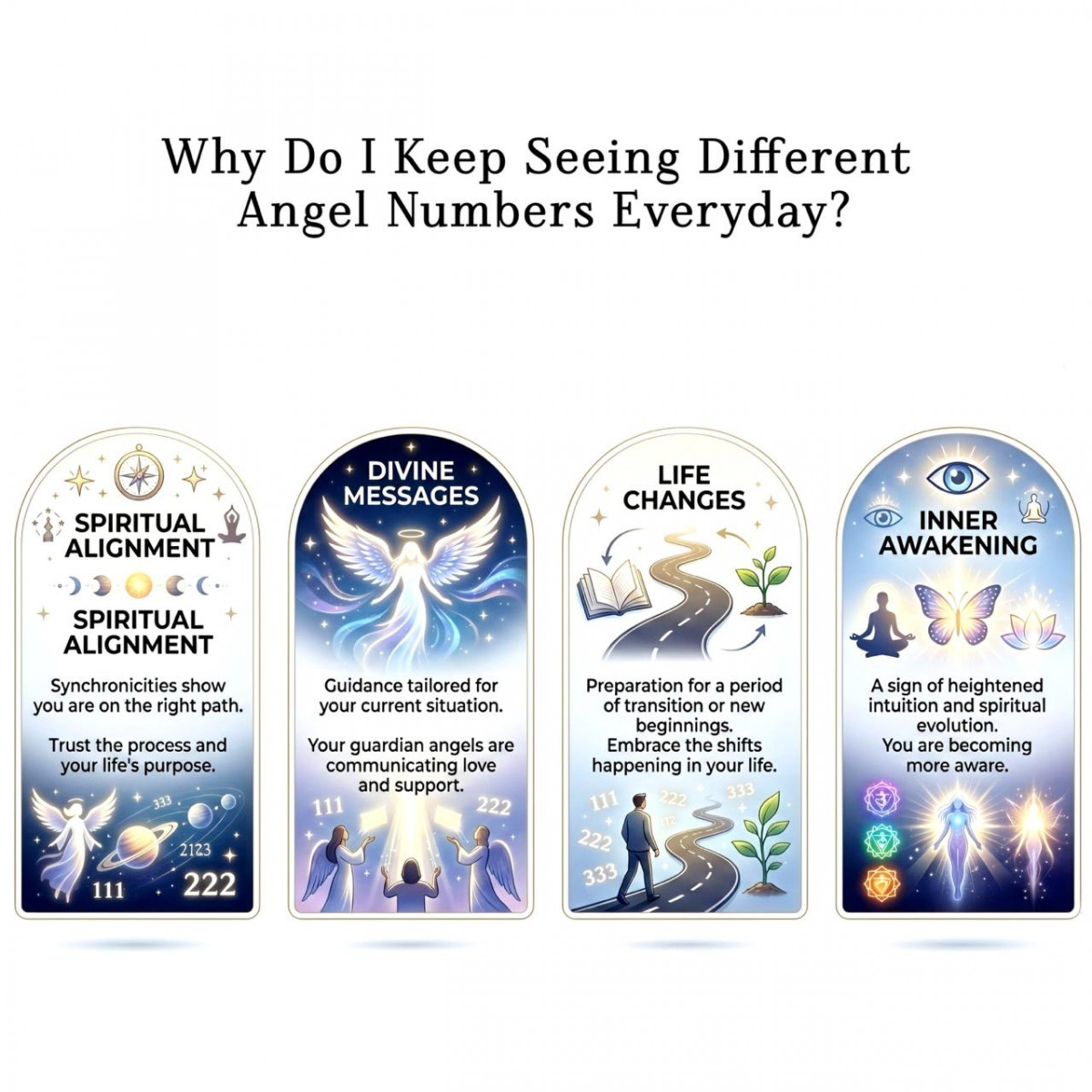 Why Do I Keep Seeing Different Angel Numbers Everyday