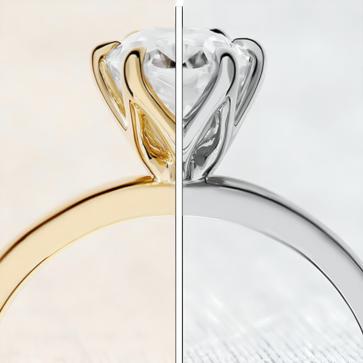 Yellow Gold vs White Gold