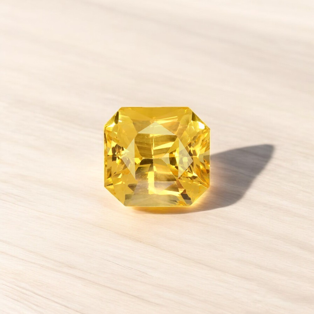 Yellow Sapphire Stone