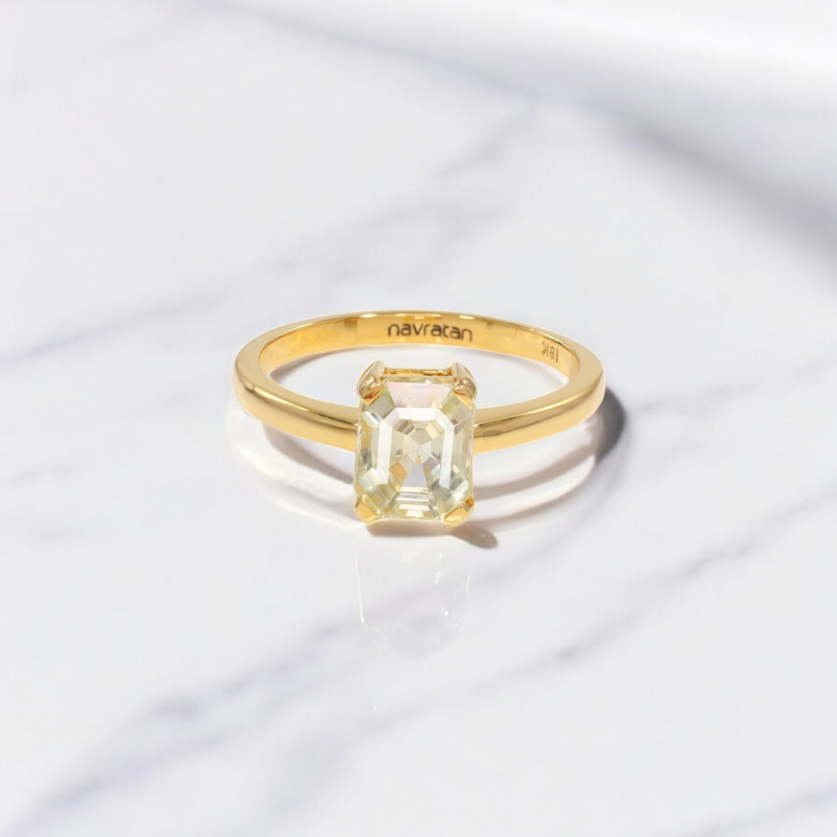 Yellow Sapphire Ring