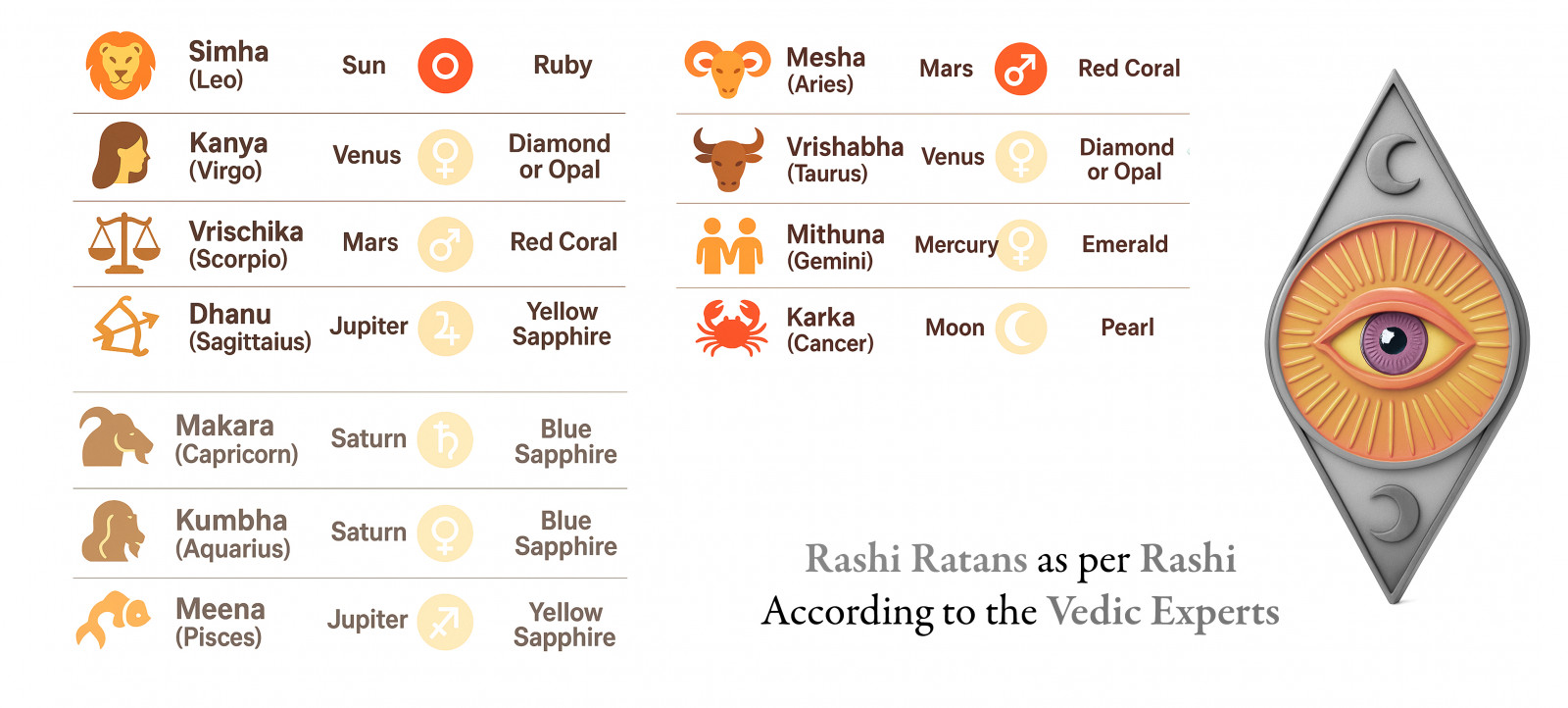 Your Rashi Stone Guide
