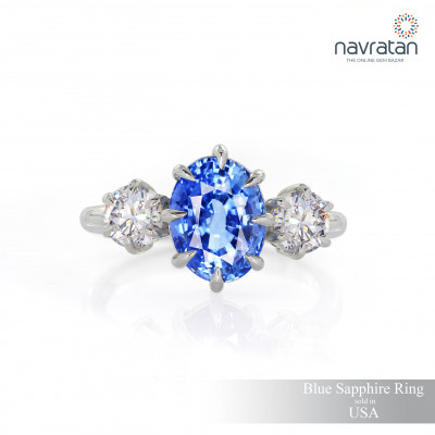 Blue Sapphire Ring