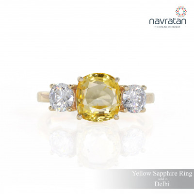 Yellow Sapphire Ring