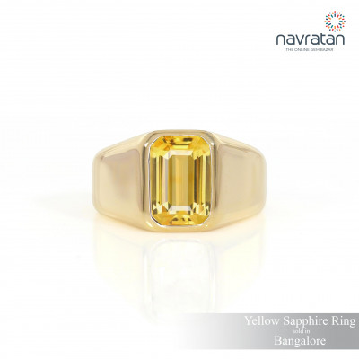 Yellow Sapphire Ring