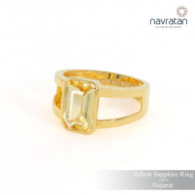 Yellow Sapphire Ring