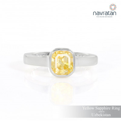 Yellow Sapphire Ring