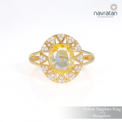 Yellow Sapphire Ring