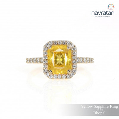 Yellow Sapphire Ring