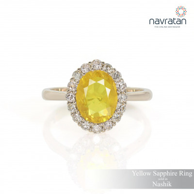 Yellow Sapphire Ring