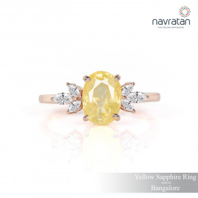 Yellow Sapphire Ring