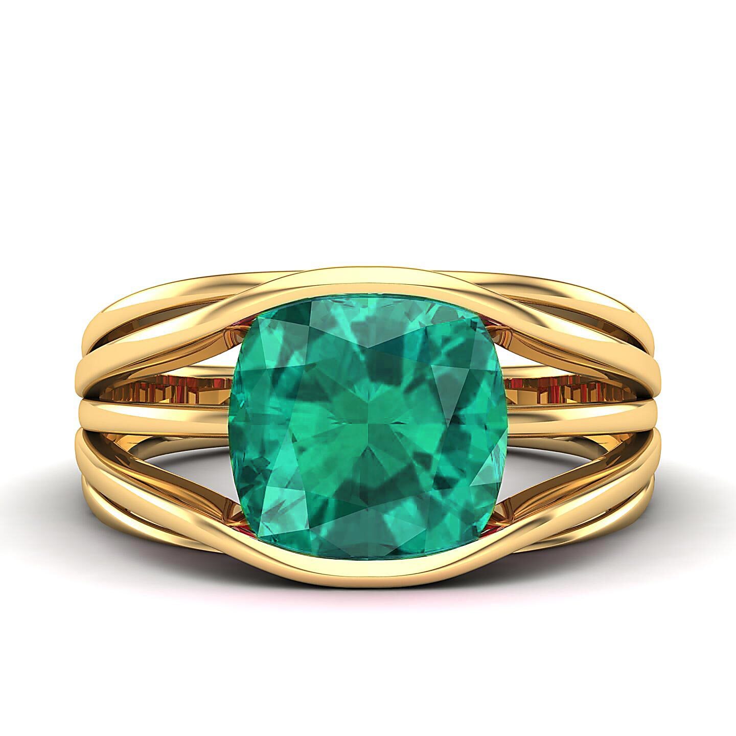 Alexandrite Gold Rings