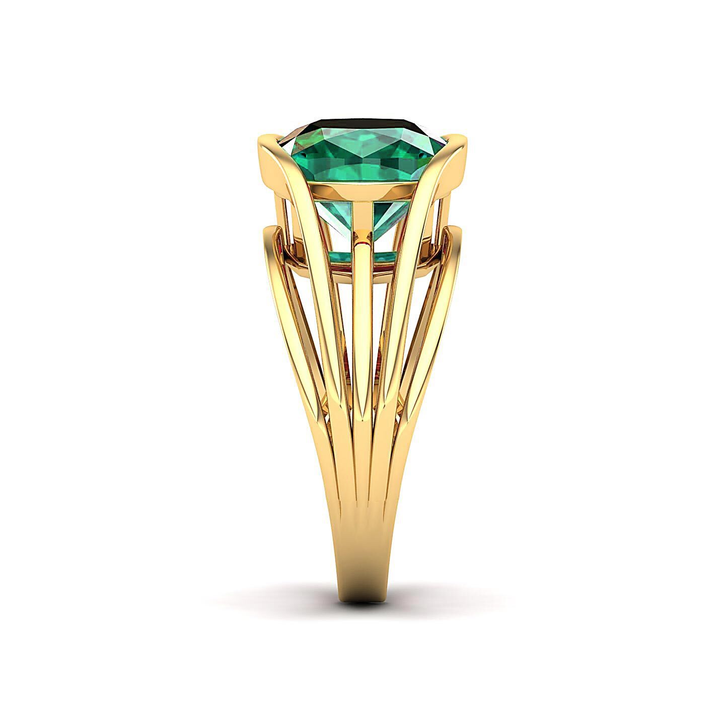 Alexandrite Gold Rings