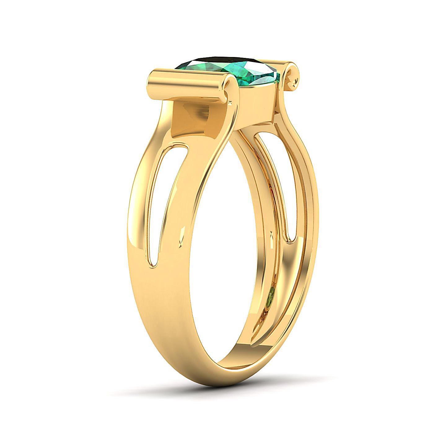 The Pristine Alexandrite Gold Rings