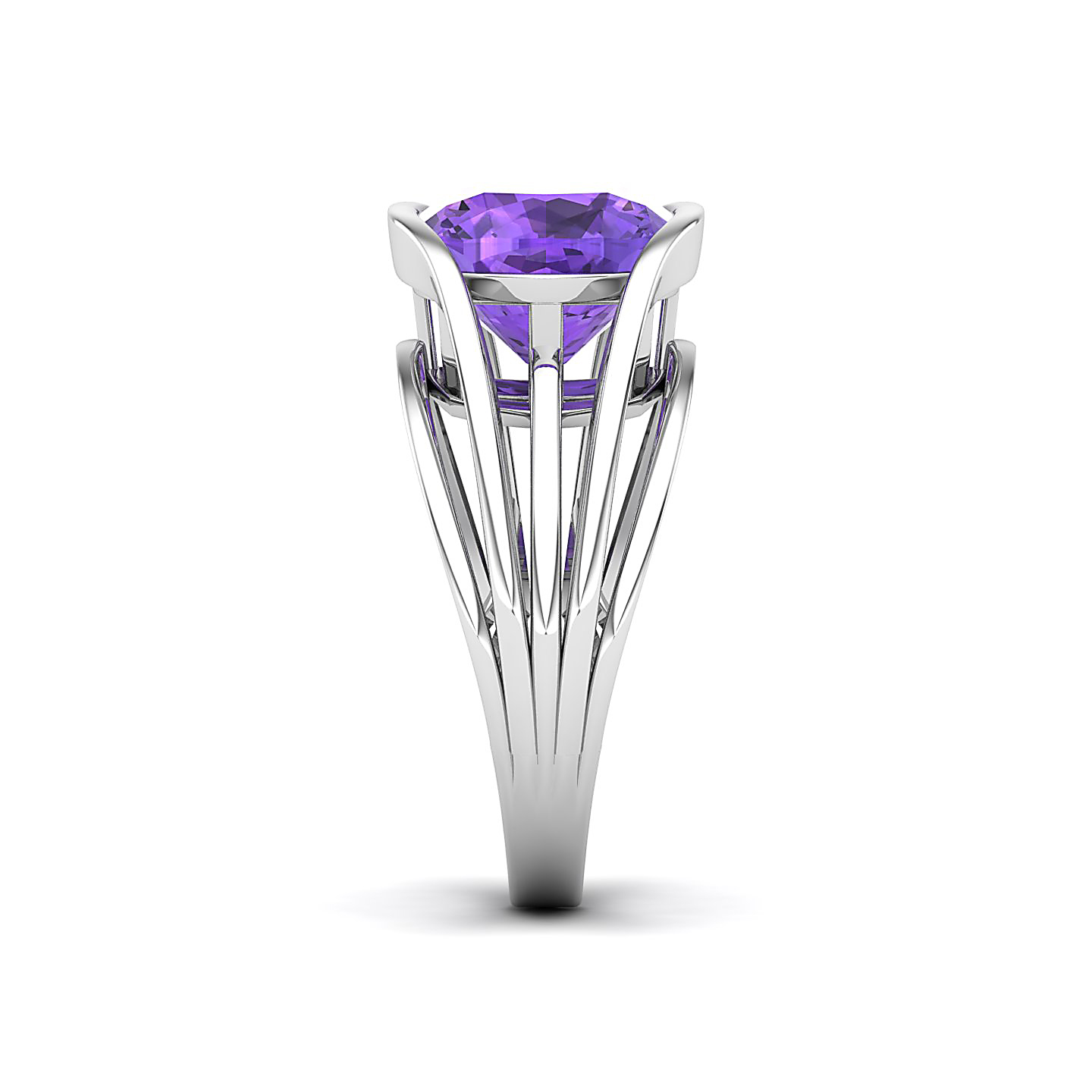 Amethyst Gold Rings